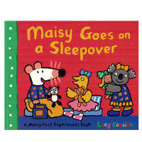 Maisy gose on a sleepover goes to a friends house for the night, early childhood education enlightenment cognitive picture books and childrens books