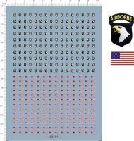 Detail Up 1/35 USA 101 Airborne Division armband Screaming Eagle Model KIT Decal