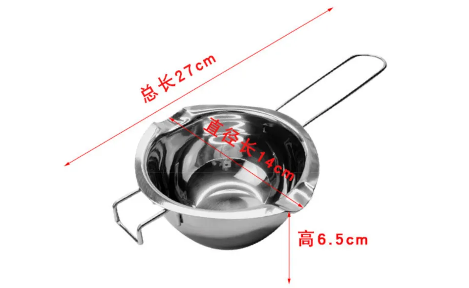 Stainless Steel Wax Melting Pot for DIY Scented Candle Soap Chocolate  Butter Handmade Soap Tool Long