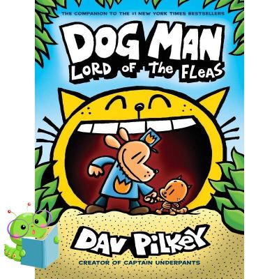 ส่งฟรีทั่วไทย >>> หนังสือภาษาอังกฤษ DOG MAN 05: LORD OF THE FLEAS