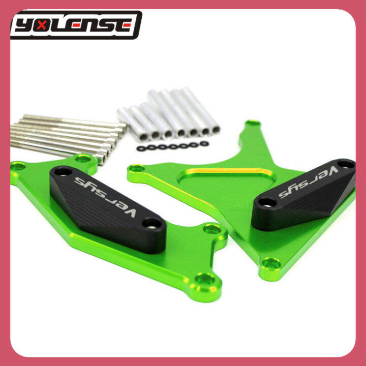OLIVER MOTO CNC Billet Aluminum Clip-On Handlebar Adapter For Kawasaki Ninja 650 (2006-2016)