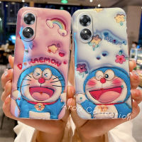 เคสโทรศัพท์ OPPO A18 เคส Phone Case สุดสร้างสรรค์เคส3D บลูเรย์หรูหราเคสนิ่มลายการ์ตูนโดราเอม่อนน่ารัก2023