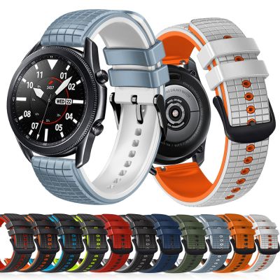 ✕☒ 22mm silikonowe paski od zegarków dla Garmin Vivoactive 4 pasek do zegarka bransoletka dla Garmin Venu 2 Forerunner 745 aktywne akcesoria
