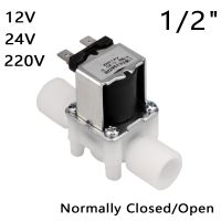 【hot】┅  1/2  Male Thread Solenoid 220V 12V 24V Controller Closed