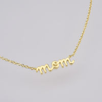 ANDYWEN 925 Sterling Silver Gold Letters Mama Pendant Letters Choker Necklace Long Chain Fine Jewelry Wedding Rock Punk Luxury