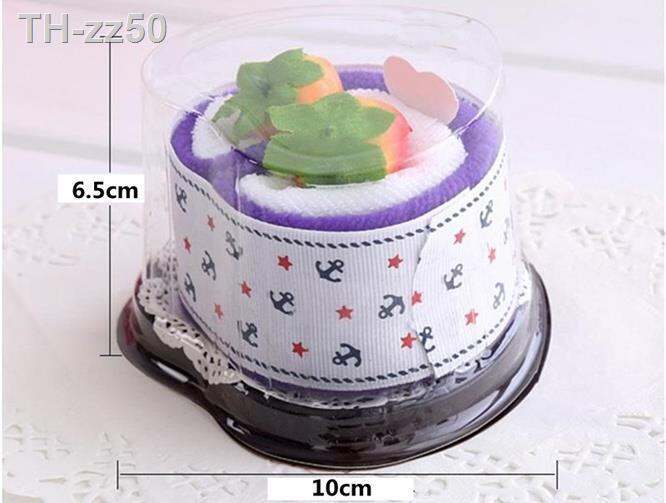 10sets-20x20cm-cake-shape-packaging-towel-microfiber-fabric-quick-drying-towel-birthday-valentines-day-wedding-birthday-gift