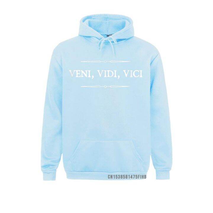 เสื้อฮู้ด-veni-vidi-vici-มาแล้วฉันเอาชนะจูเลียซีซาร์ฮาราจูกุวันขอบคุณพระเจ้าเสื้อฮู้ดสไตล์เรียบง่ายเสื้อฮิปฮอป