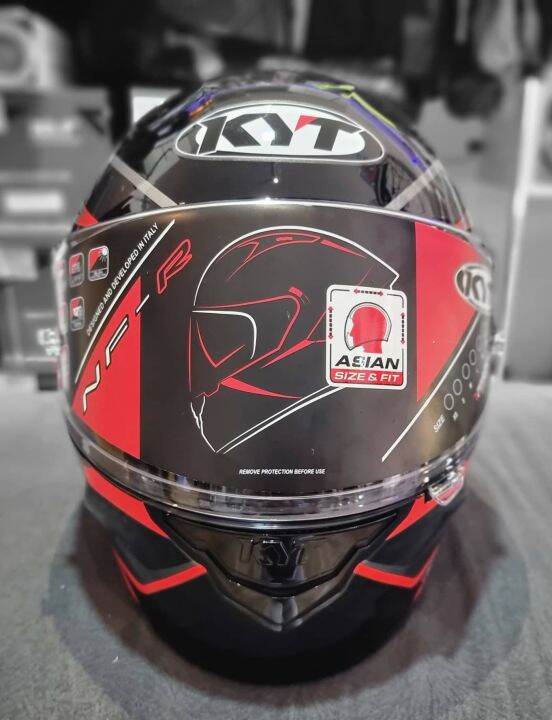 KYT HELMET NFR DAVO RED Lazada PH