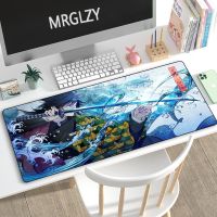 Tomioka Giyuu Mouse Pad Hot Anime Demon Slayer Large Carpet DeskMat Computer Gamer Gaming Peripheral Accessories MousePad