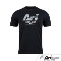 AOT X ARI KEY VISUAL SS 1 TEE - BLACK/GREY/WHITE เสื้อยืด อาริ  ผ่าพิภพไททัน สีดำ