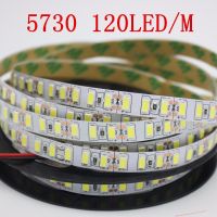 【♘COD Free Cas♘】 na07037036036666 สว่างมาก5ม. แถบไฟ Led 120 Led/M Ip20ไม่กันน้ำมีความยืดหยุ่น600ไฟเส้น Led เทป Led สีขาว/สีขาวนวล