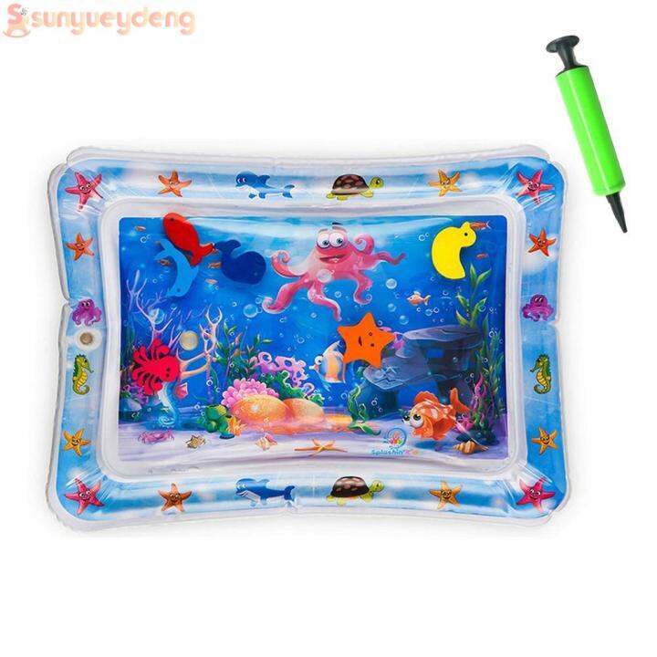 ฤดูร้อนเด็กน้ำเสื่อสำหรับเล่น-inflatable-ice-cushion-multifunction-playmat-ของเล่น