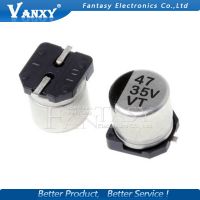 10PCS Electrolytic capacitor 35V47UF 6*5mm SMD aluminum electrolytic capacitor 47uf 35v WATTY Electronics