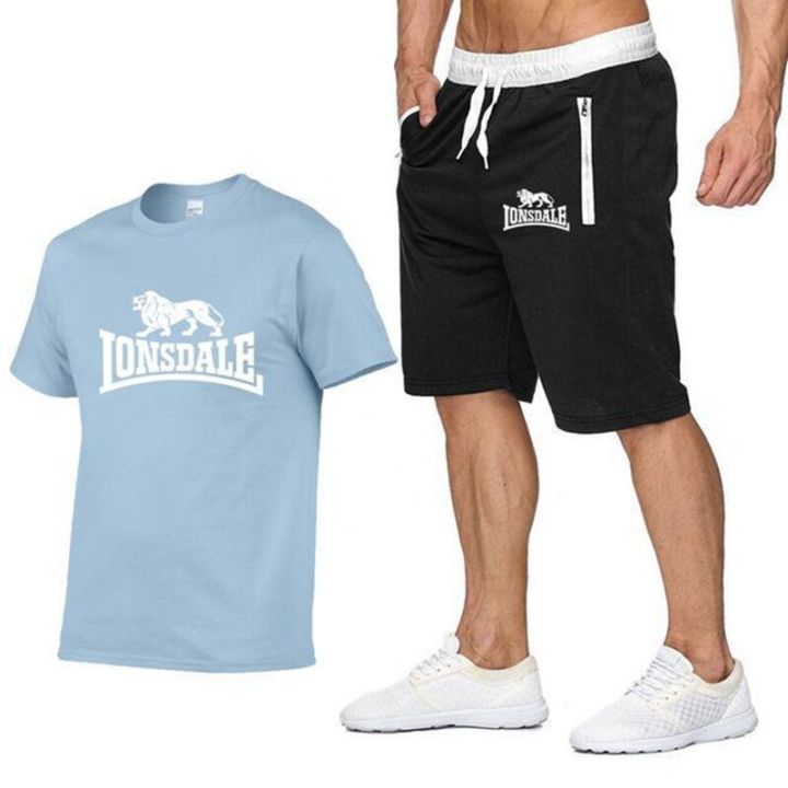 men-summer-lonsdale-sportswear-sets-short-sleeve-t-shirts-short-pants-new-fashion-men-casual-sets-shorts-t-shirts-2-pieces