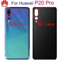 เคสฝาหลังฝาหลังปิดโทรศัพท์สำหรับ P20 Pro อะไหล่การเปลี่ยนฝาแบตเตอรี่ P20pro P20 Pro