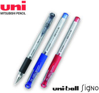 ปากกา Uni-ball Signo UM-151 0.38 มม. สีน้ำเงิน ดำ แดง Gel Pen ปากกาหมึกเจล หมึกเจล ปากกาเจล