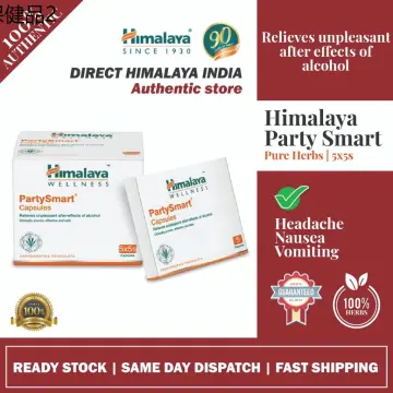 Jual Himalaya Party Smart Hangover Tablets Capsule ORIGINAL