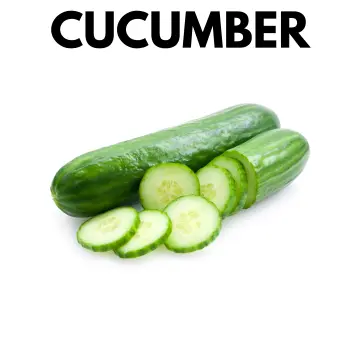 1 PC - Fresh ORGANIC English Cucumber