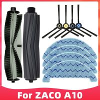 สำหรับ ZACO A10เครื่องดูดฝุ่นหุ่นยนต์อะไหล่ชุดอุปกรณ์เสริมแปรงหลักไม้ถูพื้นมีแปรงข้างเศษผ้า