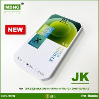 JK Incell LCD สำหรับ Iphone X XS XR 11Promax 12 12Promax 13จอแสดงผล LCD แบบสัมผัสหน้าจอชิ้นส่วนทดแทนการกำหนดตำแหน่งไม่มีพิกเซลที่ตาย