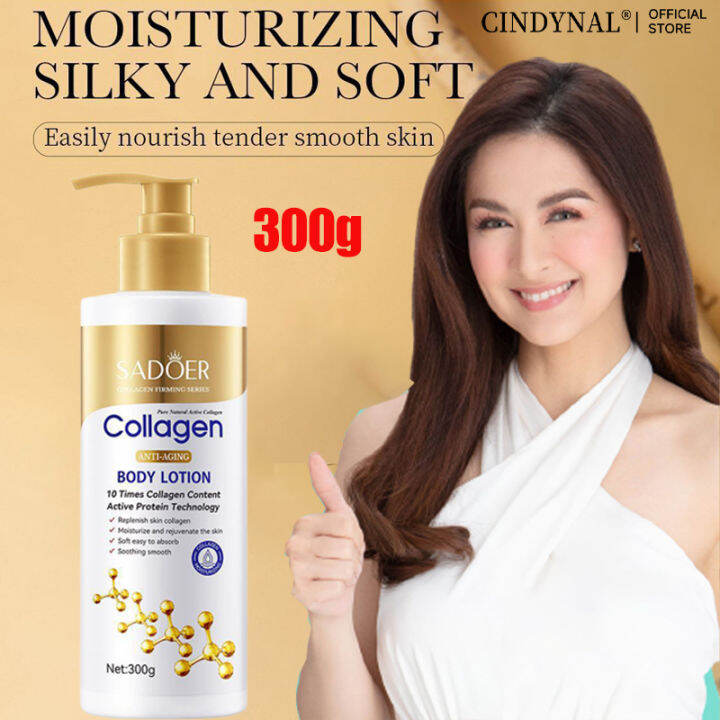 CINDYNAL 300g Collagen Whitening Body Lotion anti kulubot losyon sa