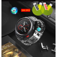 นาฬิกา Mibro สาย T1 TPU Tali Jam Tangan Karet Mibro Watch GS สายรัดข้อมือกีฬาสายสำรองสายนาฬิกาข้อมือนาฬิกา Mibro T1 GS สายสมาร์ทวอทช์