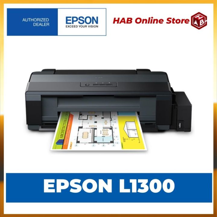 Brand New Epson L1300 Ecotank A3 Single Function Printer Lazada Ph 2322