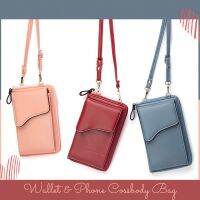 ≋ Wallet &amp; Phone Cossbody Bag ≋ #กระเป๋าสตางค์ ทรงยาวใส่โทรศัพท์ได้ในใบเดียว kamol.bags