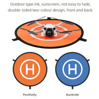 15.7 Inch Waterproof Drone Landing Pad Double-Sided Helipad Drone Mini Spark Pad With Storage Bag Reflective Strip Accessories