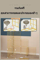 ? พร้อมที่จะส่งมอบ ?111*109*75cm กรงสัตว์เลี้ยงกรงแมว diy การออกแบบสัตว์เลี้ยงกรงสุนัข, แมว, กระต่ายตามความต้องการแข็งแรงและทนทาน