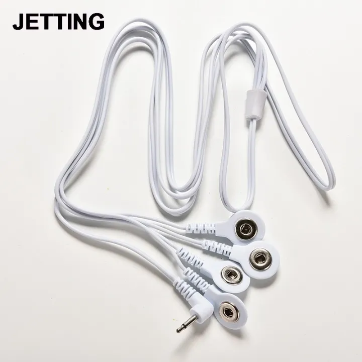 Electrode Lead Wires Connecting Cables Digital TENS Therapy Machine