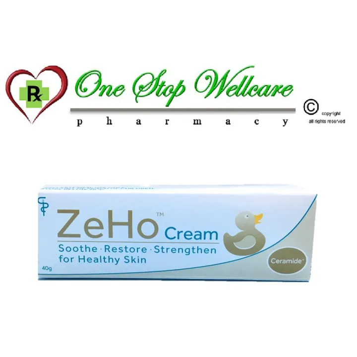 ZEHO CREAM + CERAMIDE (SOOTHE,RESTORE,STRENGTHEN, FOR HEALTHY SKIN) 40G ...