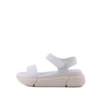 ~ Larrie Kasut Perempuan Velcro รองเท้าแตะลําลอง ใส่สบาย - L82209-CV02SV-0-WHITE