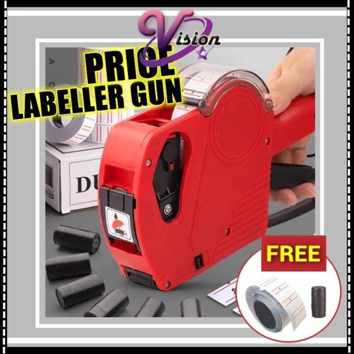 new Promo Price Tag Gun MX5500 8 Digits Labelling Machine Price