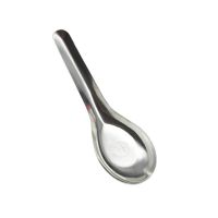 Stainless Steel Deepened Thickened Flat Bottom Rice Soup Spoon Kitchen Utensils Cooking Utensils