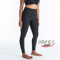 กางเกงเลกกิ้งสำหรับโต้คลื่น  SURF LEGGINGS ANTI-UV RACHEL BLACK SECOND SKIN AND SHAPING HIGH WAIST