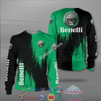 Benelli all over printed long t shirt men