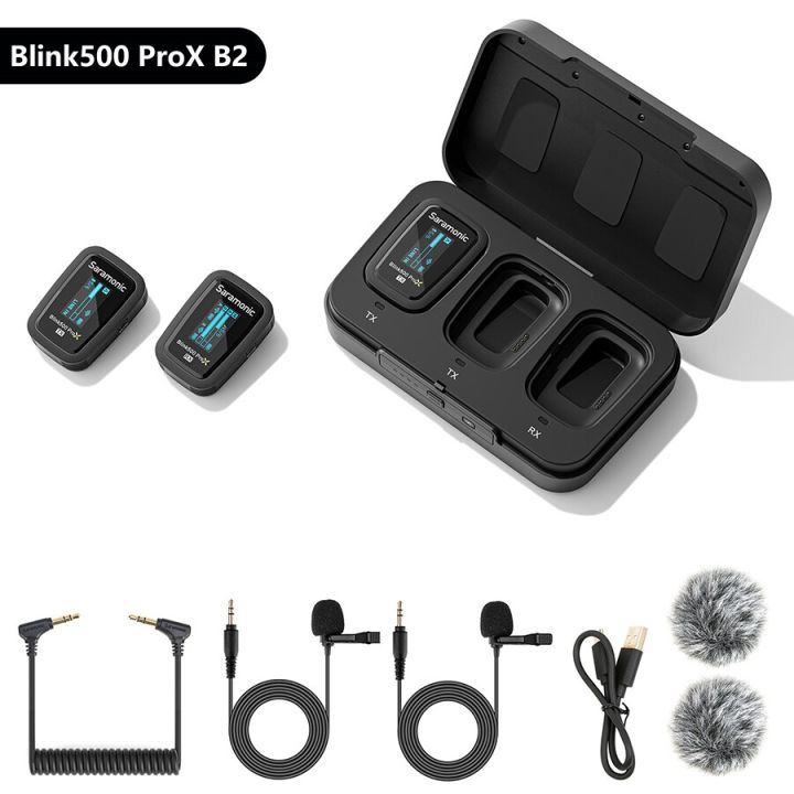 ไมค์ไวเลสตัวจิ๋ว-saramonic-blink-500-pro-x-b2-รับประกันศูนย์ไทย-2-ปี-กทม-ส่งด่วน-ทักแชท