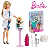 Original Barbie toys FXP16 Pop Tandarts Pop &amp; Playset Pretend Doctor Toys With Boneca Accessories For Children Birthday Gift Box