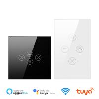 Tuya WiFi Curtain Light Switch For Electric Motor Roller ShutterBlinds Smart Home Automation Work With Alexa Google Home