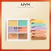 NEW แท้? NYX 6 สี คอนซีลเลอร์ 6 สี ครีม ไฮกลอส ทริมเมอร์ โทนนิ่ง ปกปิดจุดด่างดำ ติดทนนาน ราคาถูก