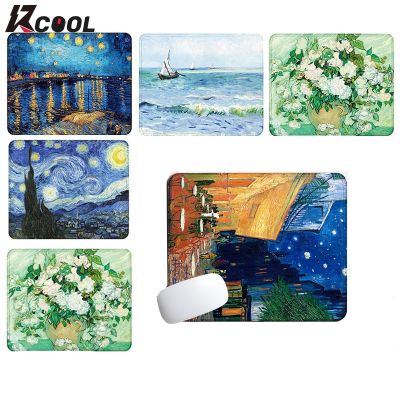 （A LOVABLE） Van GoghPad Starry Night Oil Painting Pad Anti Slip Thickened Stings Desk Cover