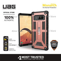 UAG Monarch Series Phone Case for Samsung Galaxy Note 8 with Military Drop Protective Case Cover - Rose Gold