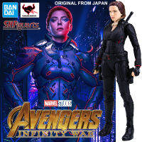 Model โมเดล ของแท้ 100% Bandai S.H.Figuarts จากเรื่อง Avengers Endgame อเวนเจอร์ส เผด็จศึก Black Widow แบล็ค วิโดว์ Natalia Romanoff นาตาชา โรมานอฟ Ver Original from Japan Figma ฟิกม่า ขยับแขน-ขาได้ ของขวัญ อนิเมะ การ์ตูน มังงะ ตุ๊กตา Figure ฟิกเกอร์