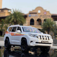 1:32 Toyota Prado SUV Alloy Car Diecasts Metal Toy Vehicles Car Model Collection LAND CRUISER Simulation Car Model Kids Toy Gift