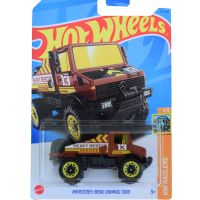 Hot Wheels Cars BENZ UNIMOG 1300 1/64 Metal Diecast Collection Toy Vehicles