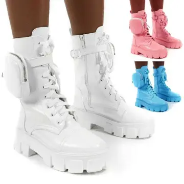 Chunky on sale goth boots