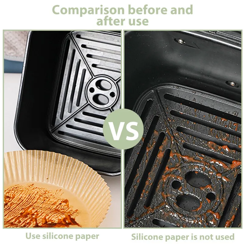 Air Fryer Accessories, Paper Liner Airfryer, Plate Steamer Fryer