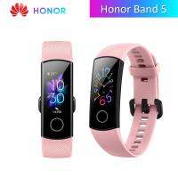 Honor band 5 0.95 จอแสดงผลสี AMOLED ขนาดใหญ่ฟิตเนสสมาร์ทสร้อยข้อมือพิกเซล 8 ปรับแต่งนาฬิกา