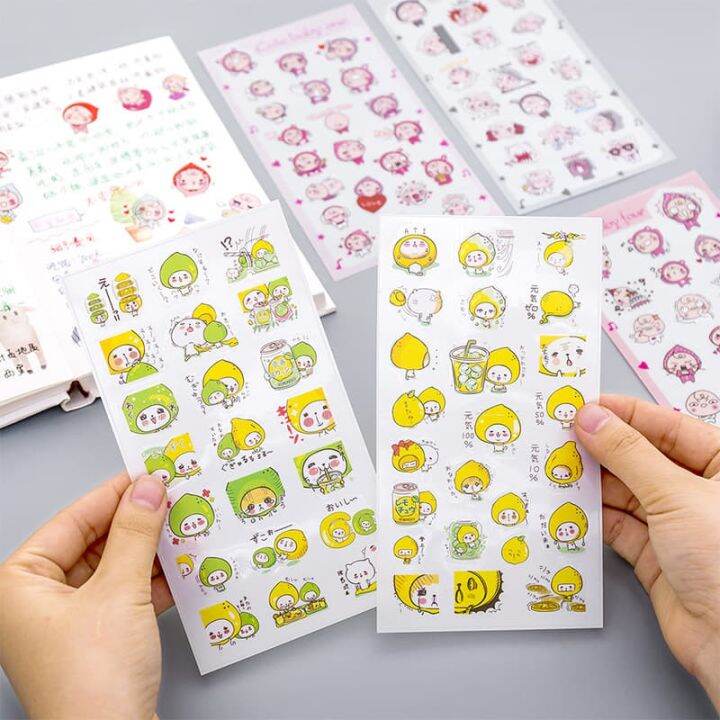 Hình Dán Sticker Cute | Lazada.Vn